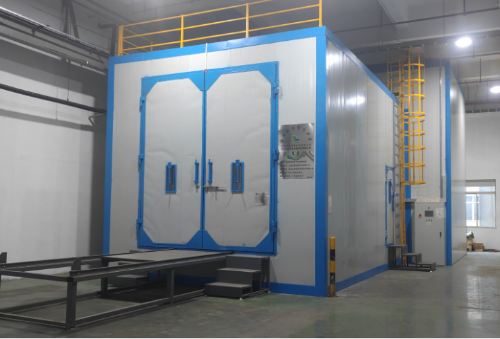 無(wú)地坑風(fēng)力回收噴砂房 無(wú)地坑風(fēng)力回收噴砂房